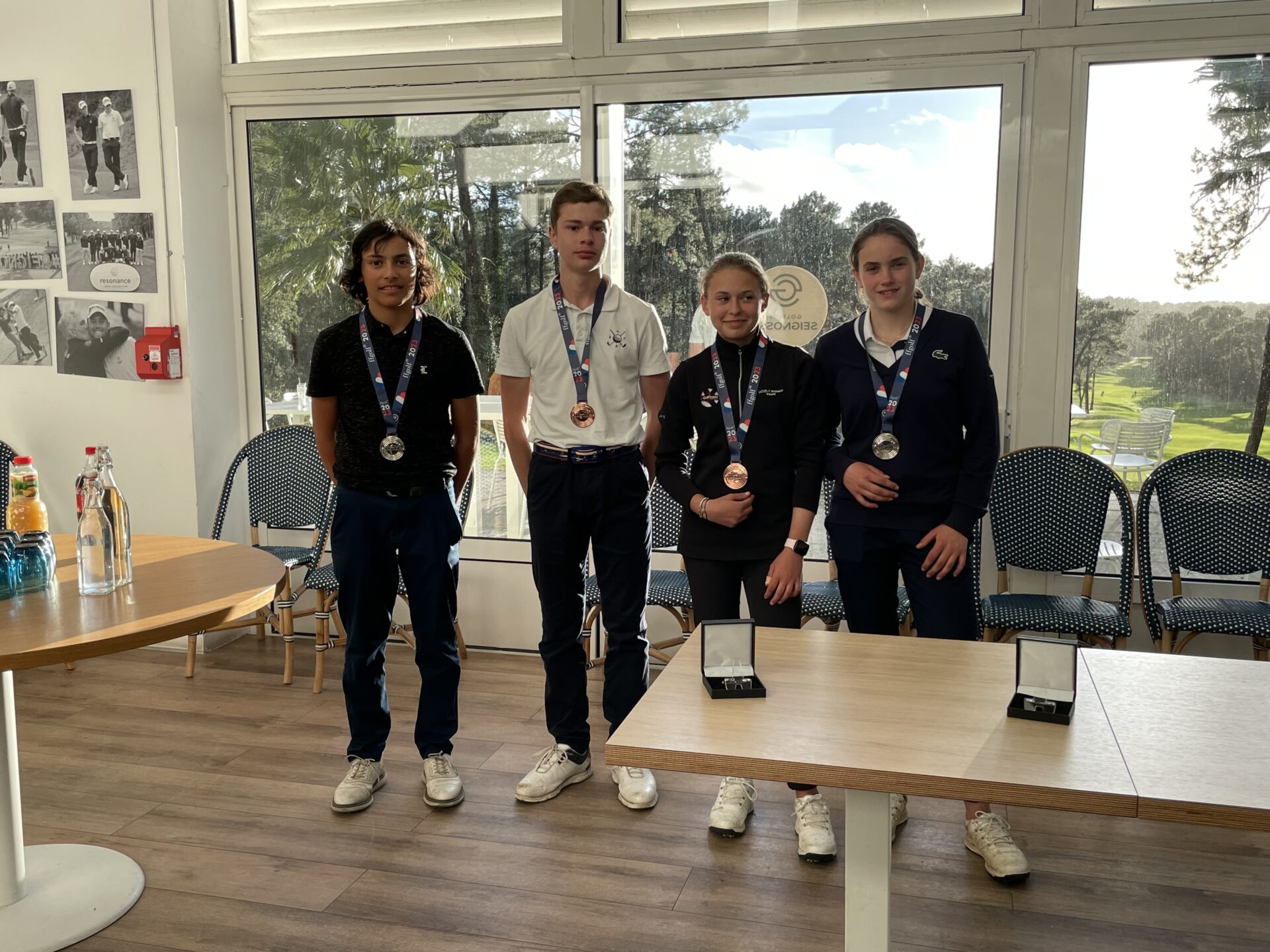 Grand Prix Jeunes U14 Majeur de Seignosse Martin Rizzon r&eacute;compens&eacute;